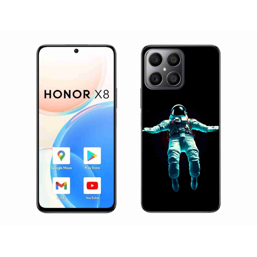 Gélový kryt mmCase na Honor X8 - kozmonaut