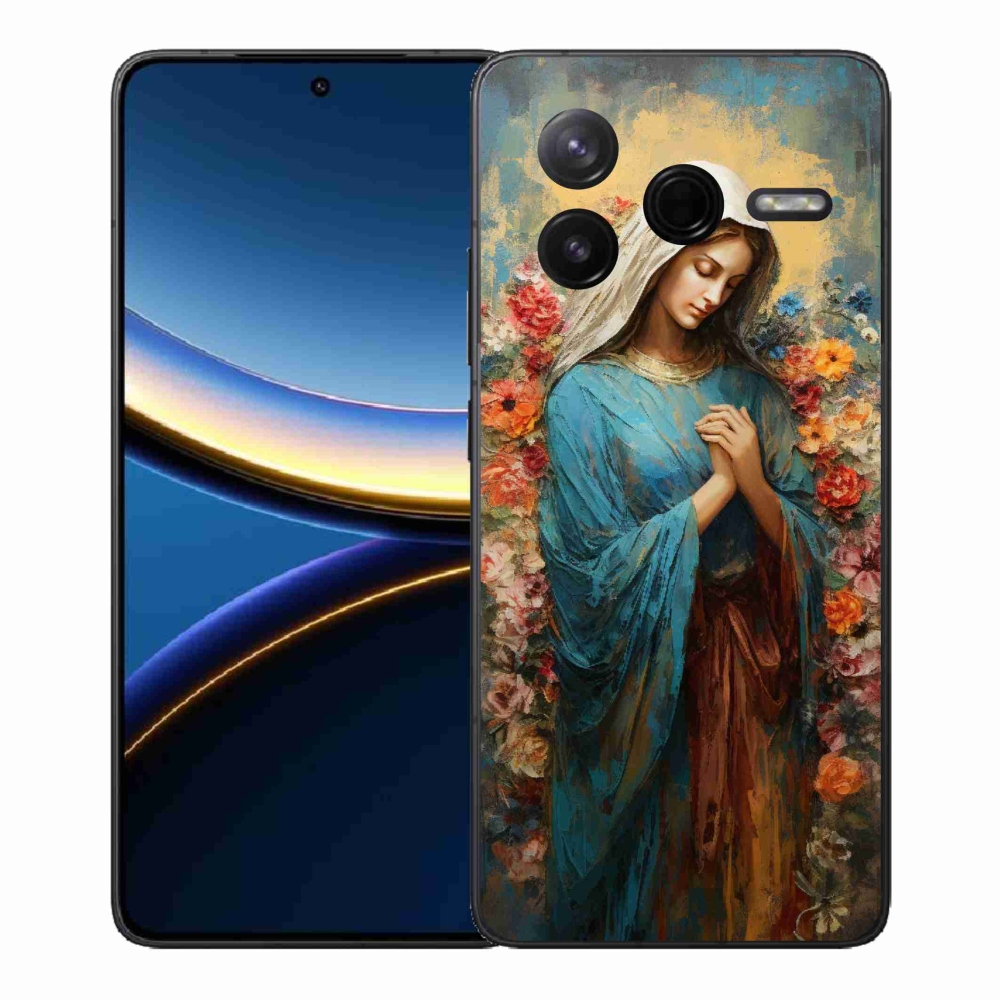 Gélový kryt mmCase na Xiaomi Poco F7 Pro - svätá žena