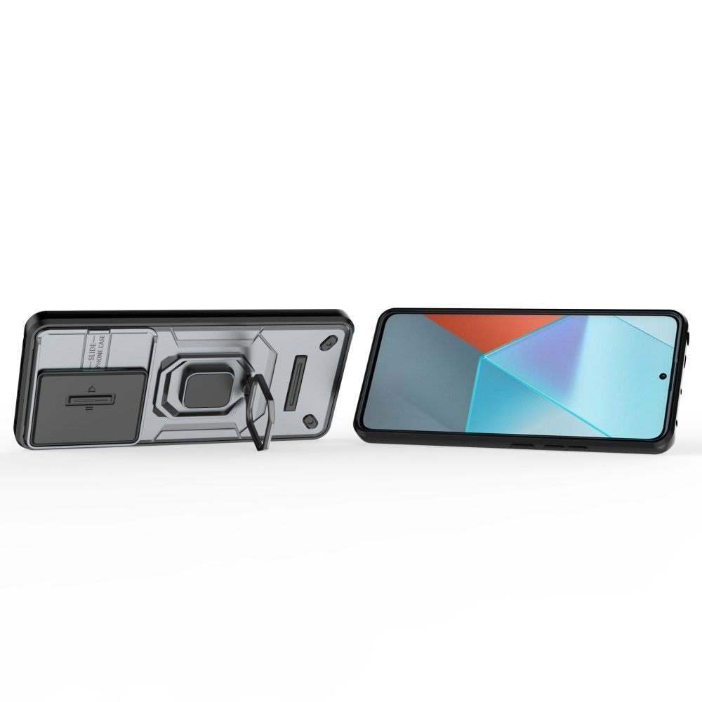 Lens odolný hybridný kryt na Xiaomi Redmi Note 13 Pro 5G/Poco X6 5G - šedý