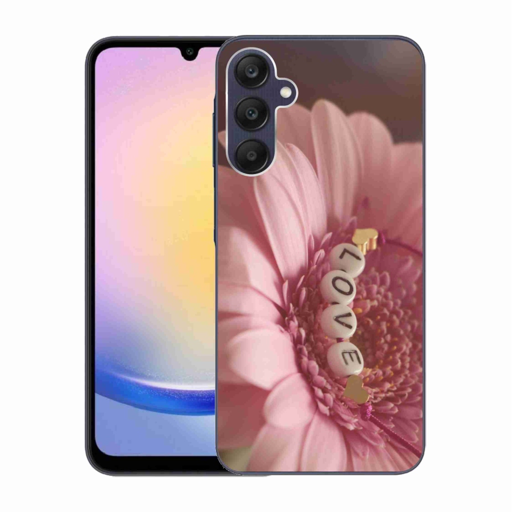 Gélový kryt mmCase na Samsung Galaxy A25 5G - prívesok love