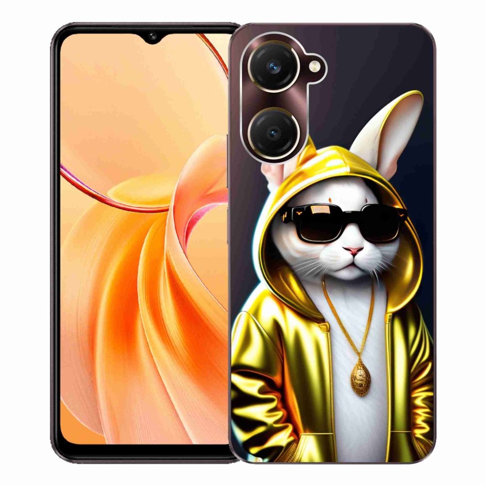 Gélový kryt mmCase na Vivo Y28s 5G - mačka boss
