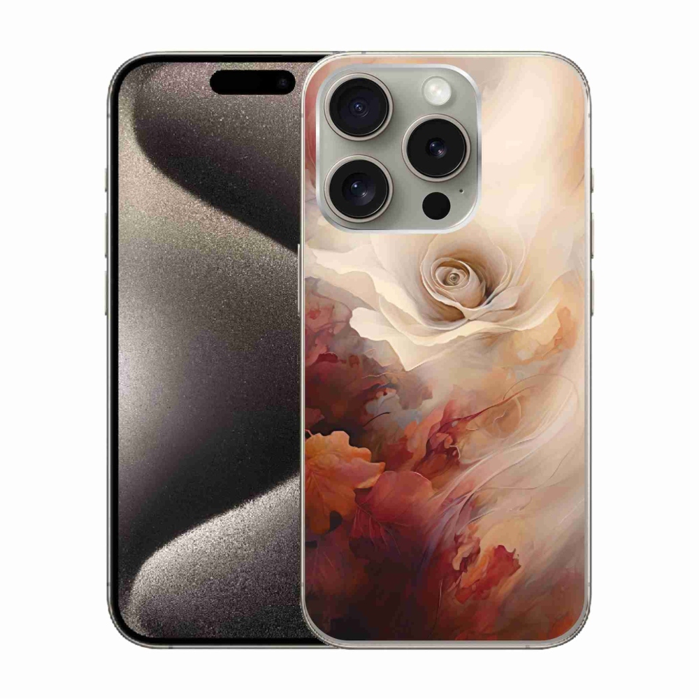 Gélový kryt mmCase na iPhone 15 Pro - abstraktný motív 9