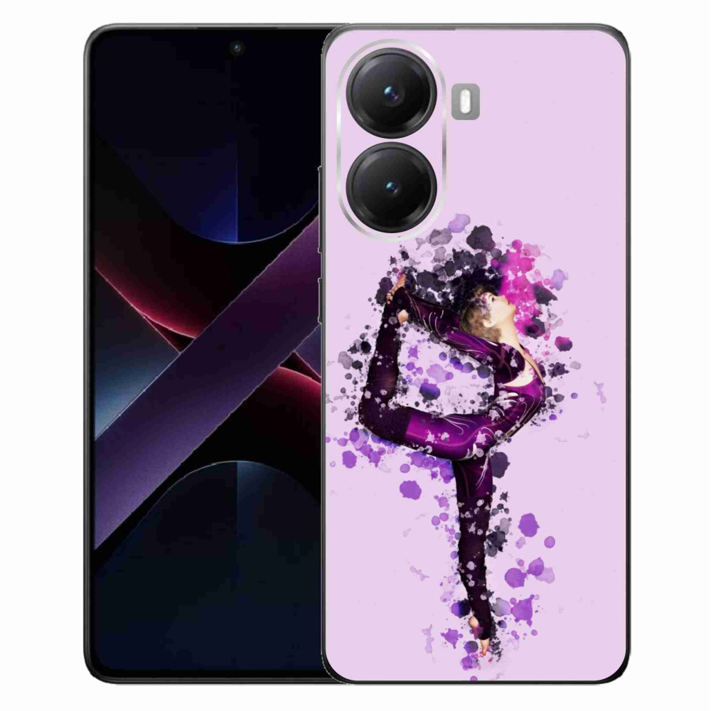 Gélový kryt mmCase na Xiaomi Poco X7 Pro 5G - baletka