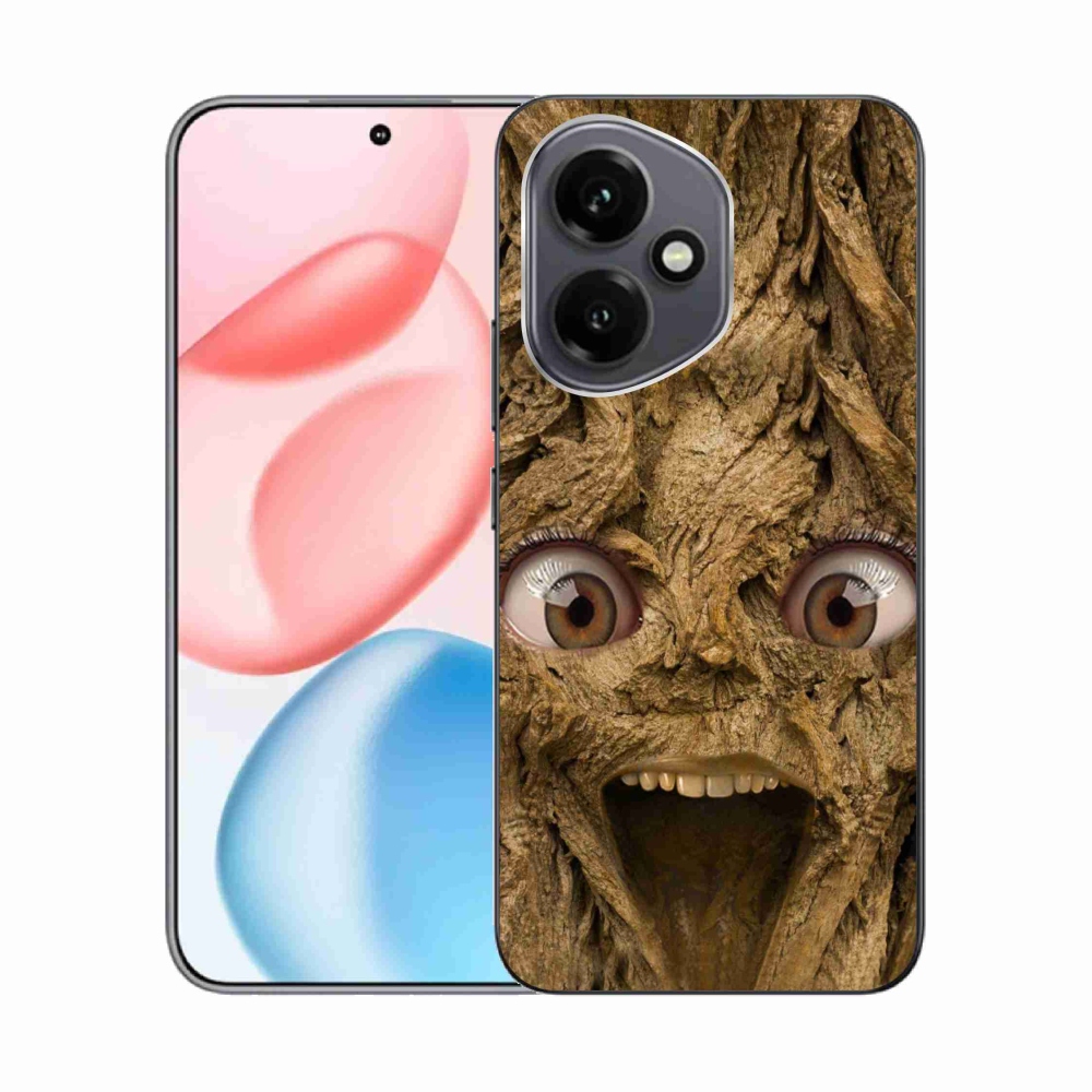 Gélový kryt mmCase na Honor 400 - veselý strom s očami