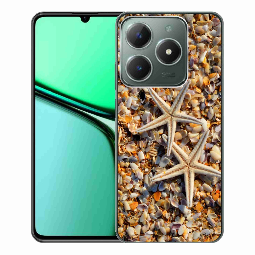 Gélový kryt mmCase na Realme C61 - morské hviezdice
