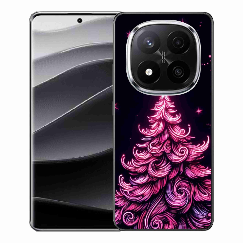 Gélový kryt mmCase na Xiaomi Redmi Note 14 Pro+ 5G - neónový vianočný stromček 2