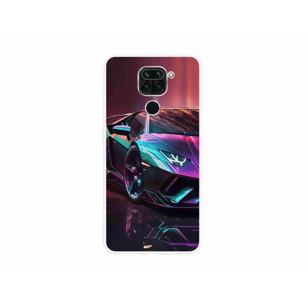 Gelový kryt mmCase na Xiaomi Redmi Note 9 - auto 8