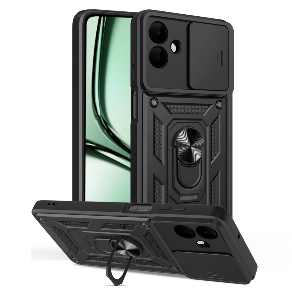 Slide odolný kryt na Samsung Galaxy A07 4G - čierny