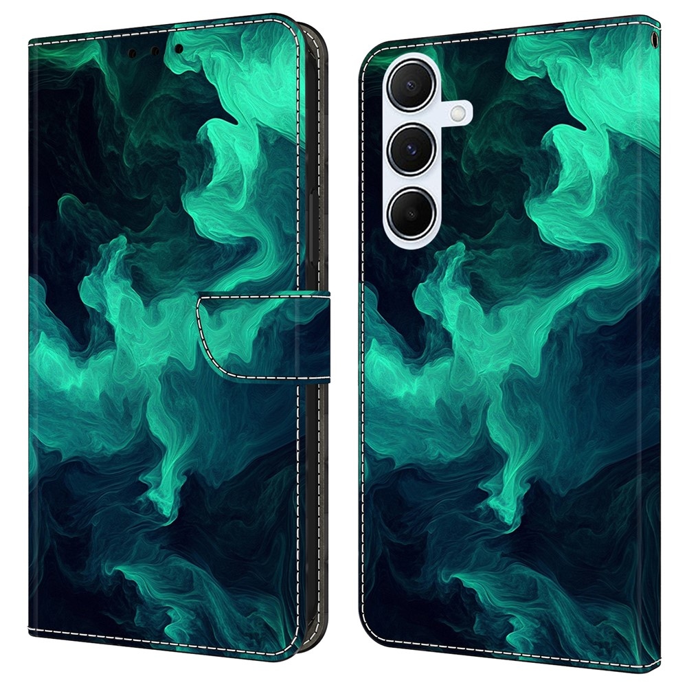 Firmly knižkové púzdro na Samsung Galaxy A17 5G/A26 5G - zelený dym