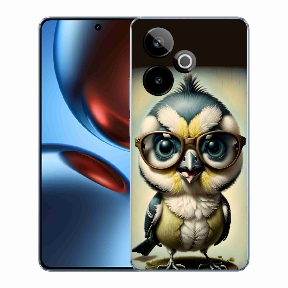 Gélový kryt mmCase na Realme GT 7 5G/GT 7T 5G - mláďa s okuliarmi