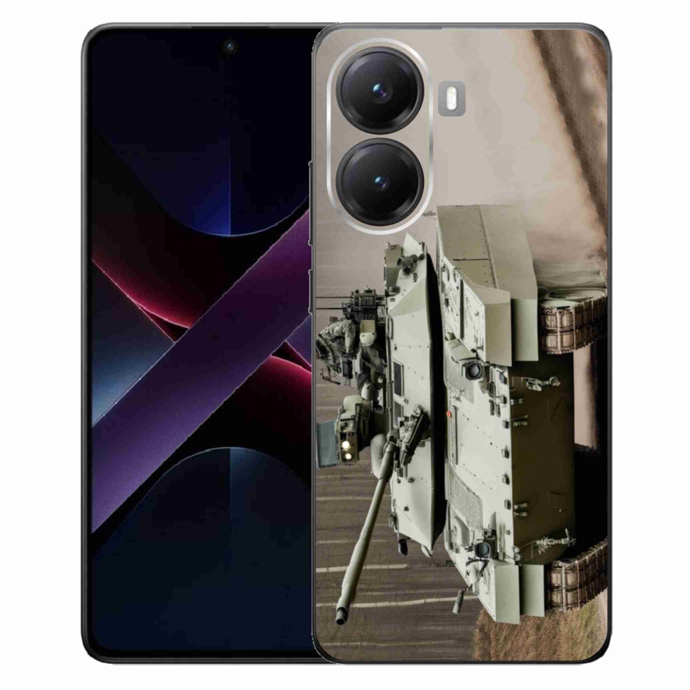Gélový kryt mmCase na Xiaomi Poco X7 Pro 5G - tank 2