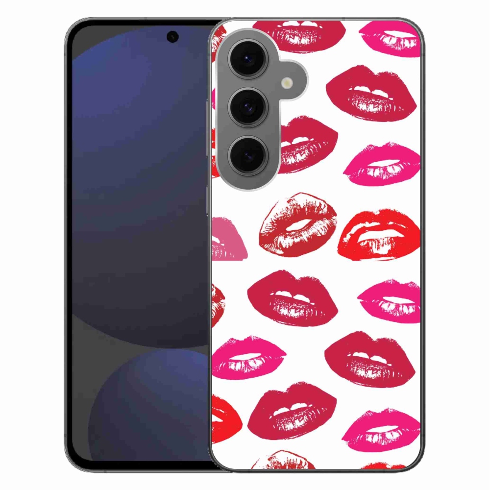 Gélový kryt mmCase na Samsung Galaxy S24 FE - pery