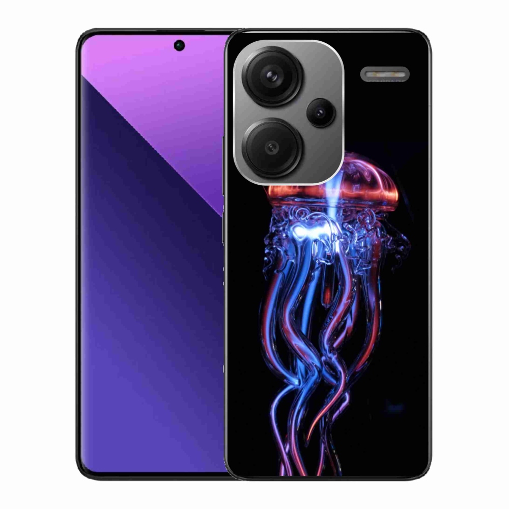 Gélový kryt mmCase na Xiaomi Redmi Note 13 Pro+ 5G - medúza