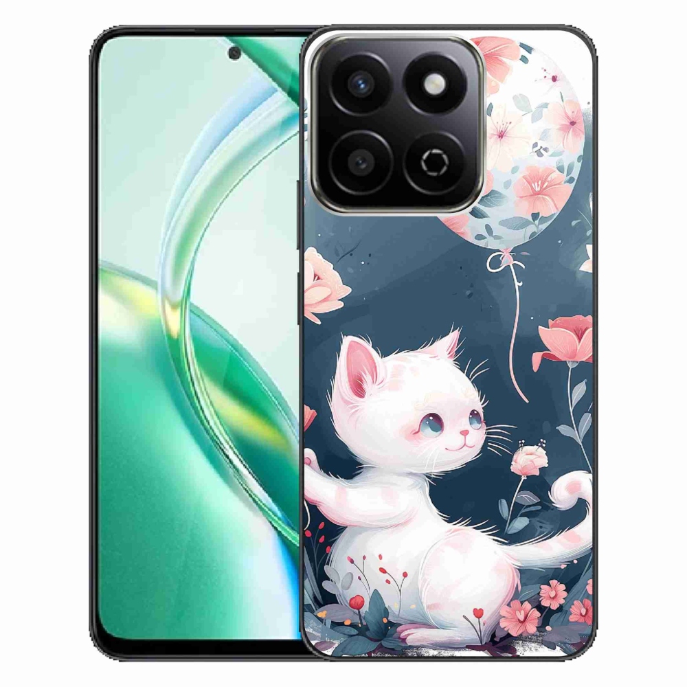 Gélový kryt mmCase na Honor 200 Smart 5G - mačiatko s balónikom