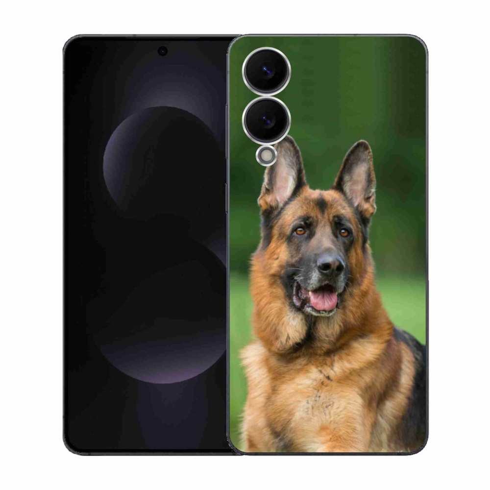 Gélový kryt mmCase na Samsung Galaxy S25 Edge - nemecký ovčiak