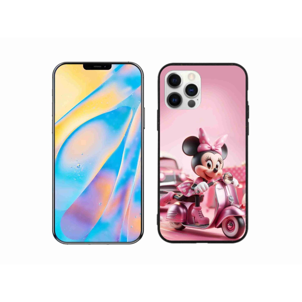 Gélový kryt mmCase na iPhone 12 Pro - minnie 1