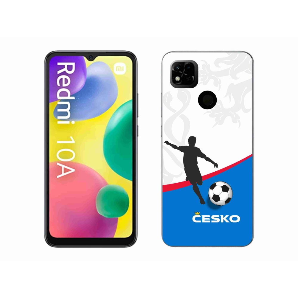 Gélový kryt mmCase na Xiaomi Redmi 10A - futbal Česko 1