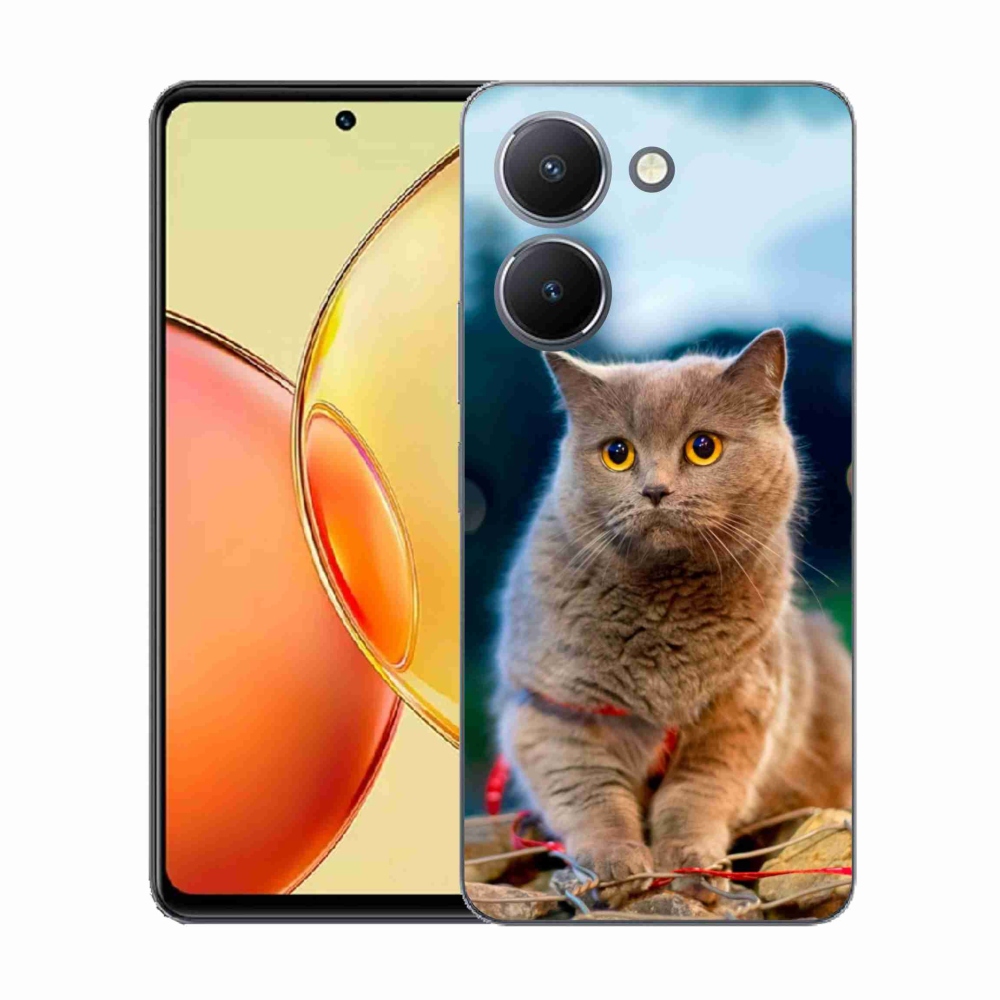 Gélový kryt mmCase na Vivo Y36 - britská modrá 2