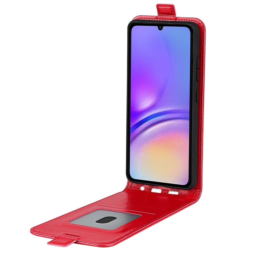 Vertical knižkové púzdro na Samsung Galaxy A06 4G - červené