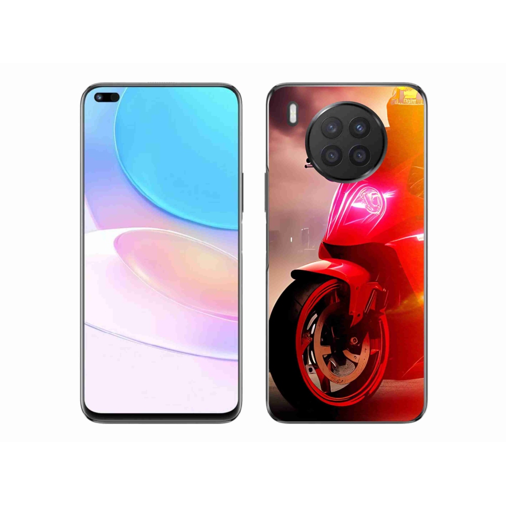 Gelový kryt mmCase na Huawei Nova 8i - motorka