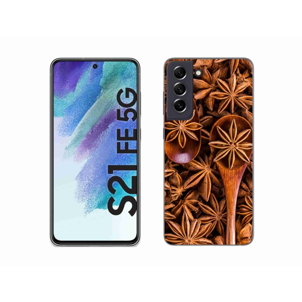 Gélový kryt mmCase na Samsung Galaxy S21 FE 5G - vonný aníz