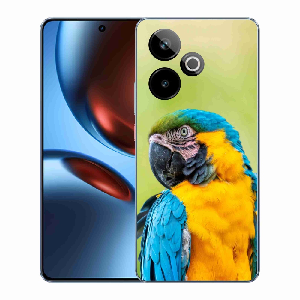 Gélový kryt mmCase na Realme GT 7 5G/GT 7T 5G - papagáj ara 2