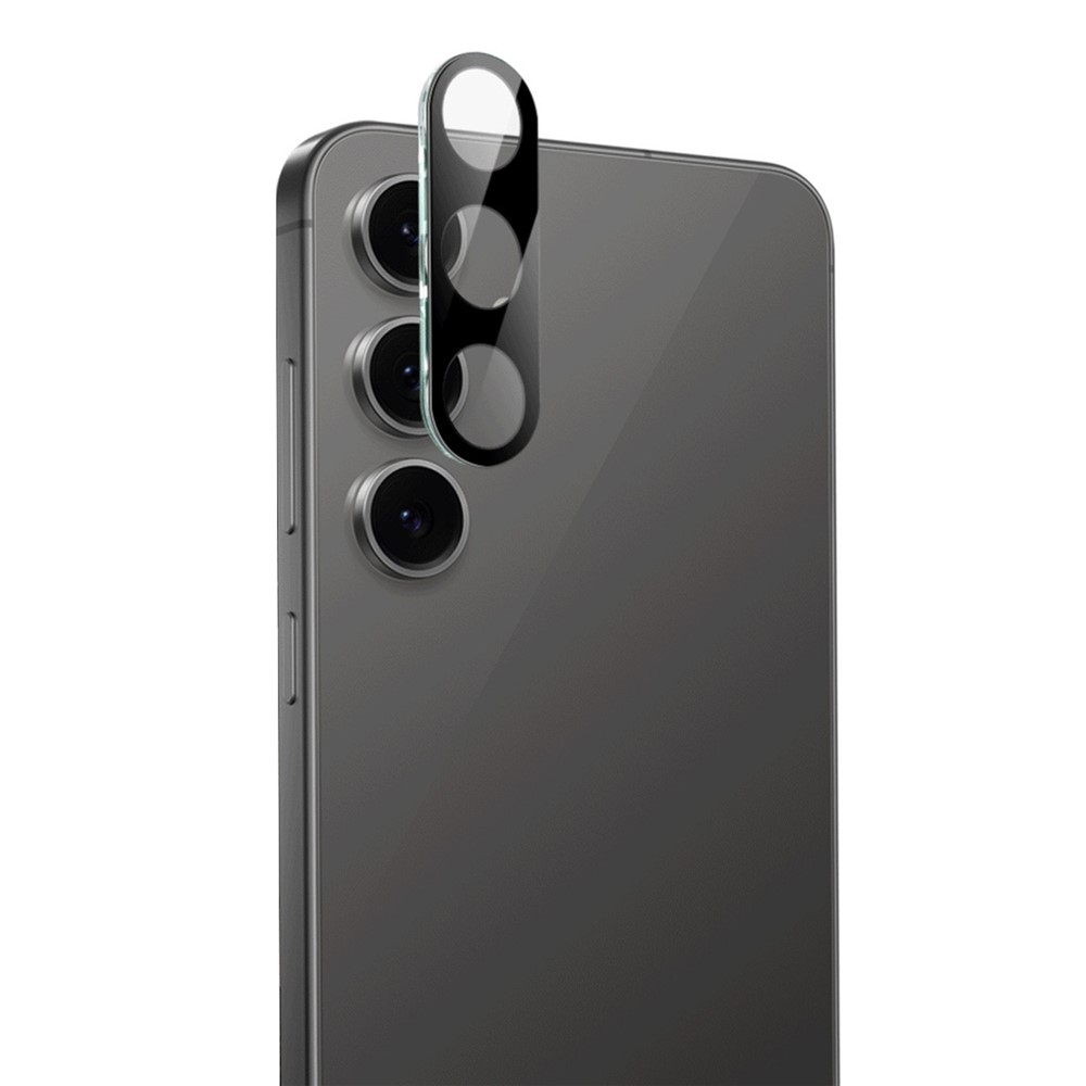 IMK sklo šošovky fotoaparátu na Samsung Galaxy S25 FE - čierne