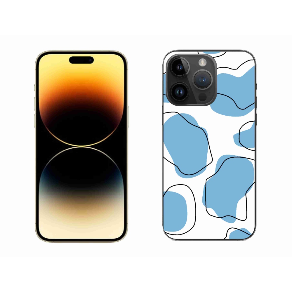 Gélový kryt mmCase na iPhone 14 Pro Max - abstrakt 28