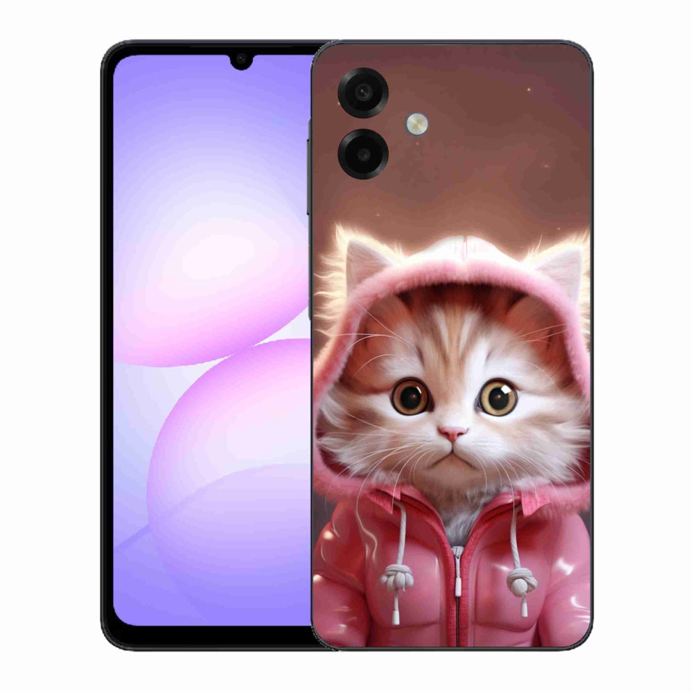 Gélový kryt mmCase na Samsung Galaxy A07 4G - roztomilé mačiatko 3