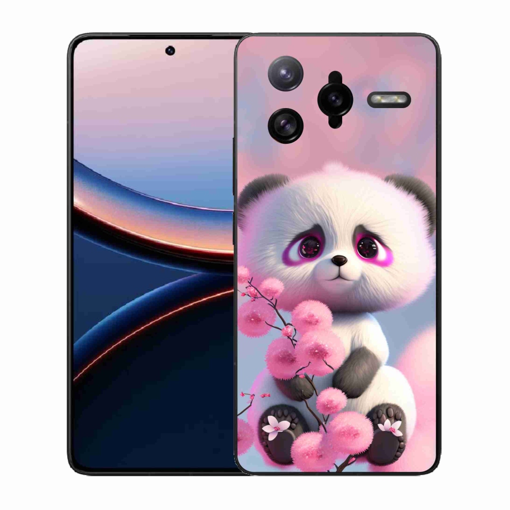 Gélový kryt mmCase na Xiaomi Poco F7 Ultra - roztomilá panda 1