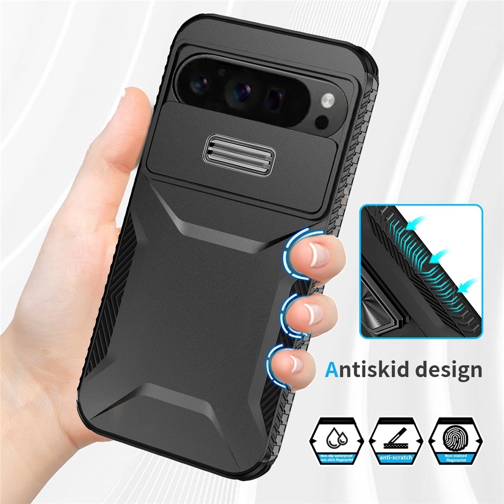 Lid odolný kryt na Google Pixel 10 Pro XL - čierny
