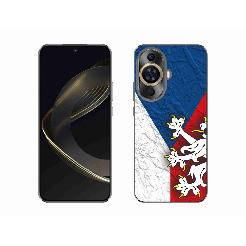 Gélový kryt mmCase na Huawei Nova 11 - česká vlajka 1