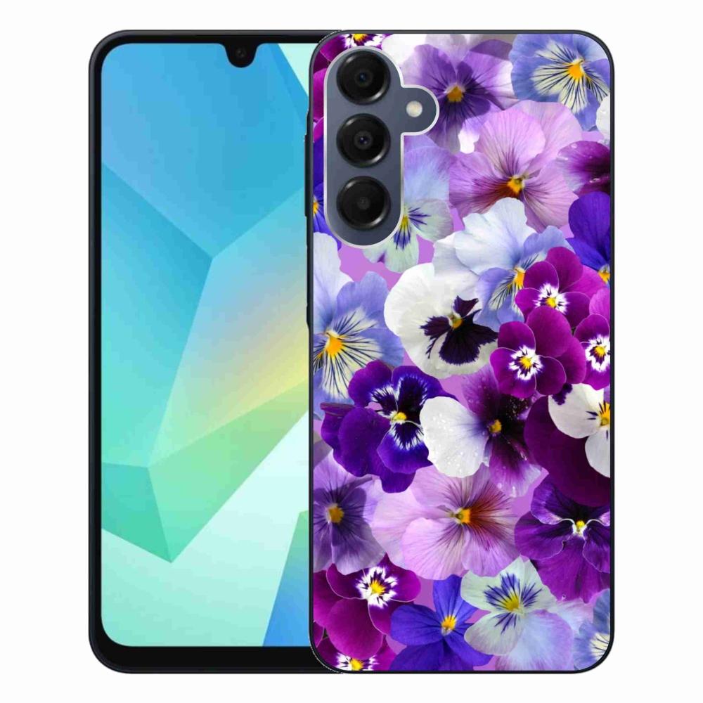 Gélový kryt mmCase na Samsung Galaxy A16 4G/5G - kvety 9