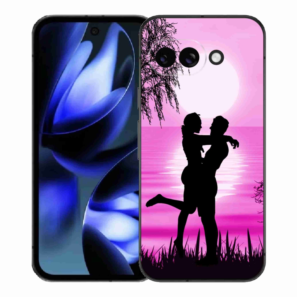 Gélový kryt mmCase na Google Pixel 9a - západ slnka