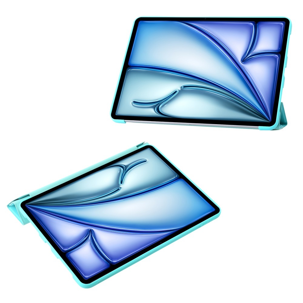 Origamis inteligentné polohovacie puzdro na tablet iPad Air 13 (2024)/(2025) - svetlomodré