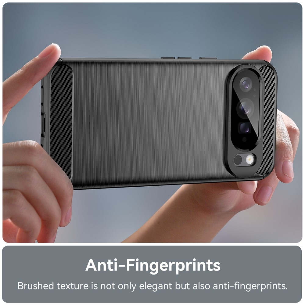 Carbon odolný gélový obal na Google Pixel 10 Pro XL - čierny