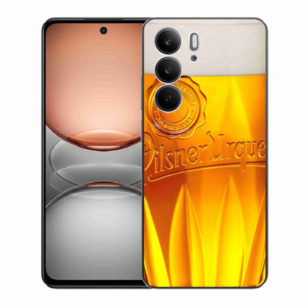 Gélový kryt mmCase na Realme C75 - pivo