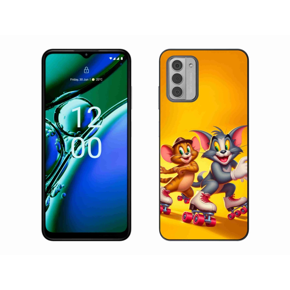 Gélový kryt mmCase na Nokia G42 - tom a jerry