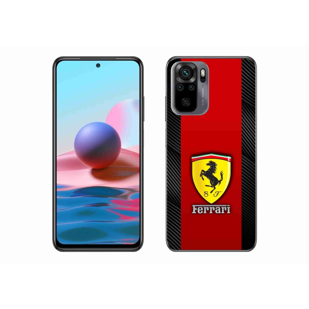 Gélový kryt mmCase na Xiaomi Redmi Note 10 4G - ferrari