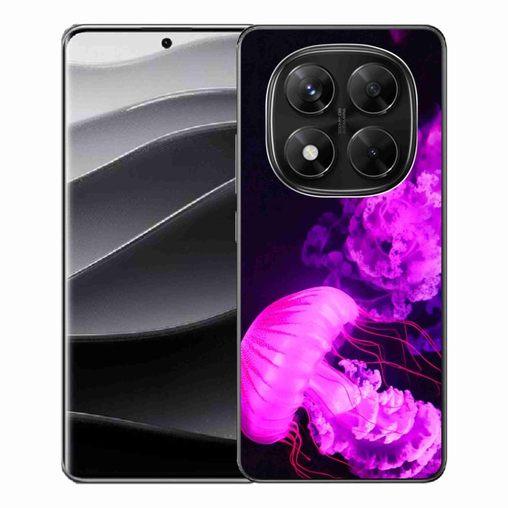 Gélový kryt mmCase na Xiaomi Redmi Note 14 Pro 5G/Poco X7 5G - medúza 1