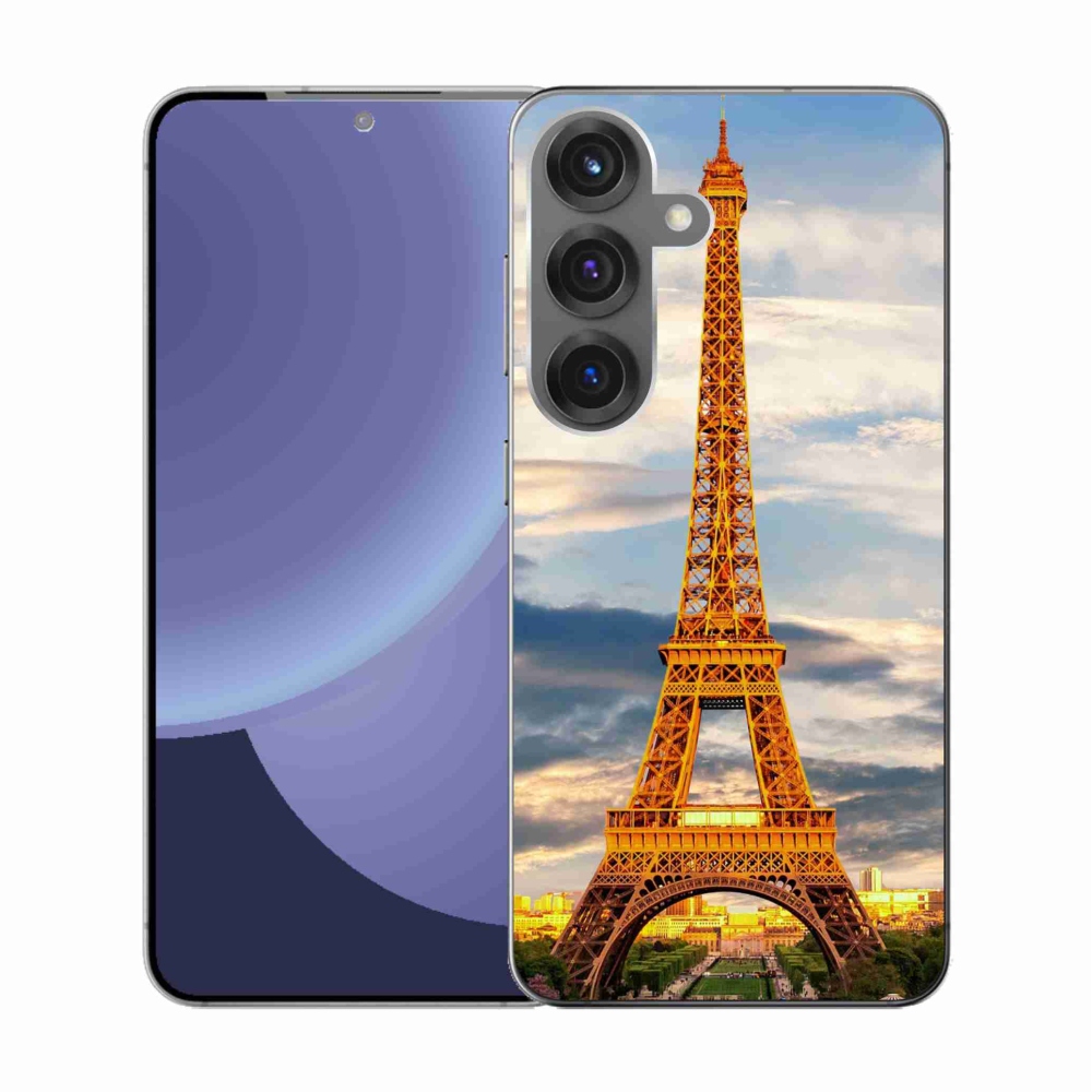 Gélový kryt mmCase na Samsung Galaxy S25 - eiffelova veža 3