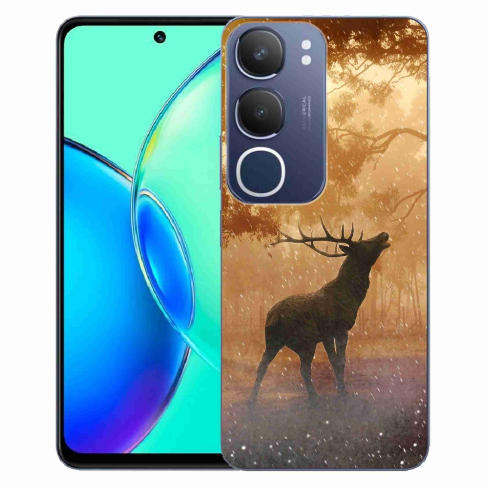 Gélový kryt mmCase na Vivo Y19s - jeleň v ruji
