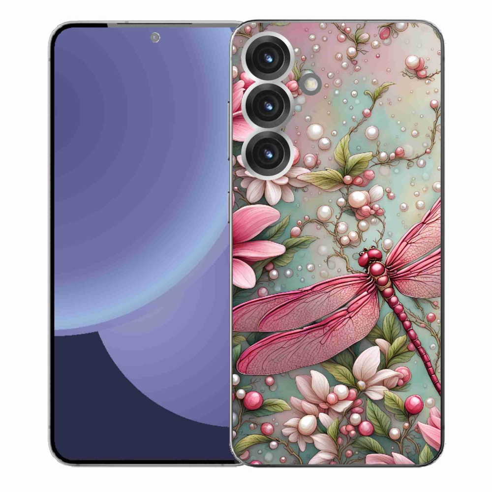 Gélový kryt mmCase na Samsung Galaxy S25+ - vážka