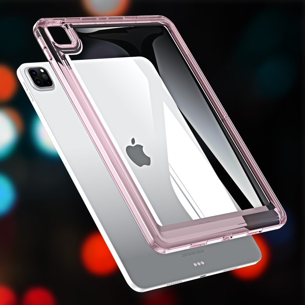 Gélový obal s pevným chrbtom na iPad Pro 11 (2020/21/22) - ružový