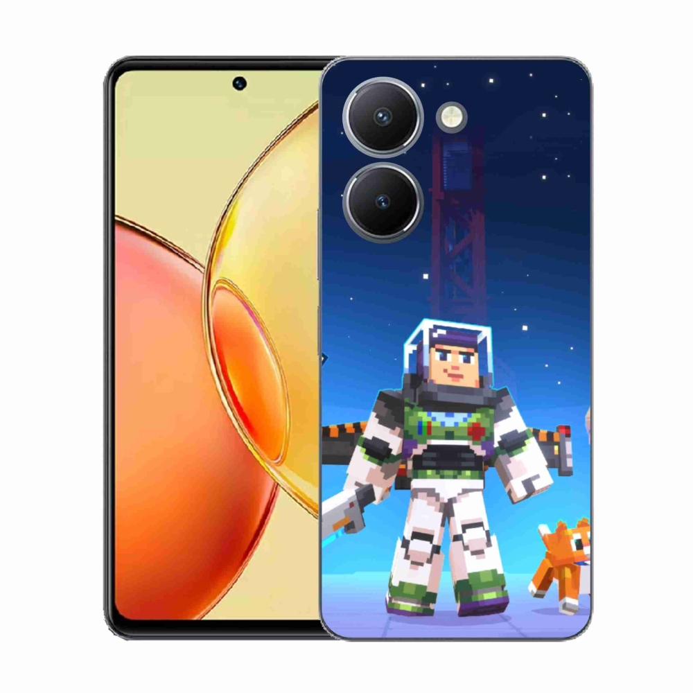 Gélový kryt mmCase na Vivo Y36 - minecraft 2