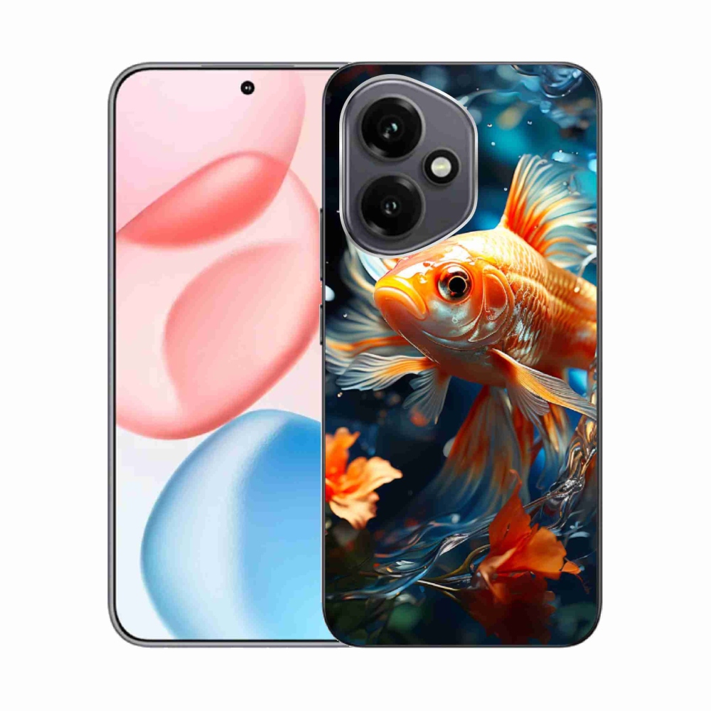 Gélový kryt mmCase na Honor 400 - rybka
