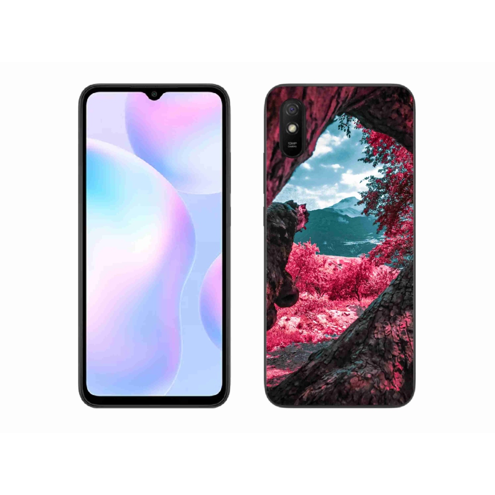 Gélový kryt mmCase na Xiaomi Redmi 9AT - výhľad na hory