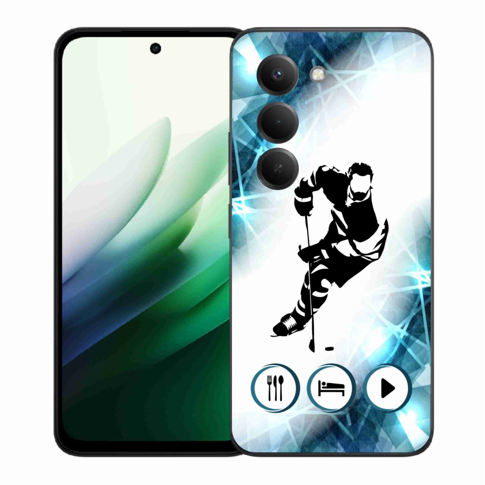 Gélový kryt mmCase na Xiaomi Redmi 15 5G (169mm) - hokej 1