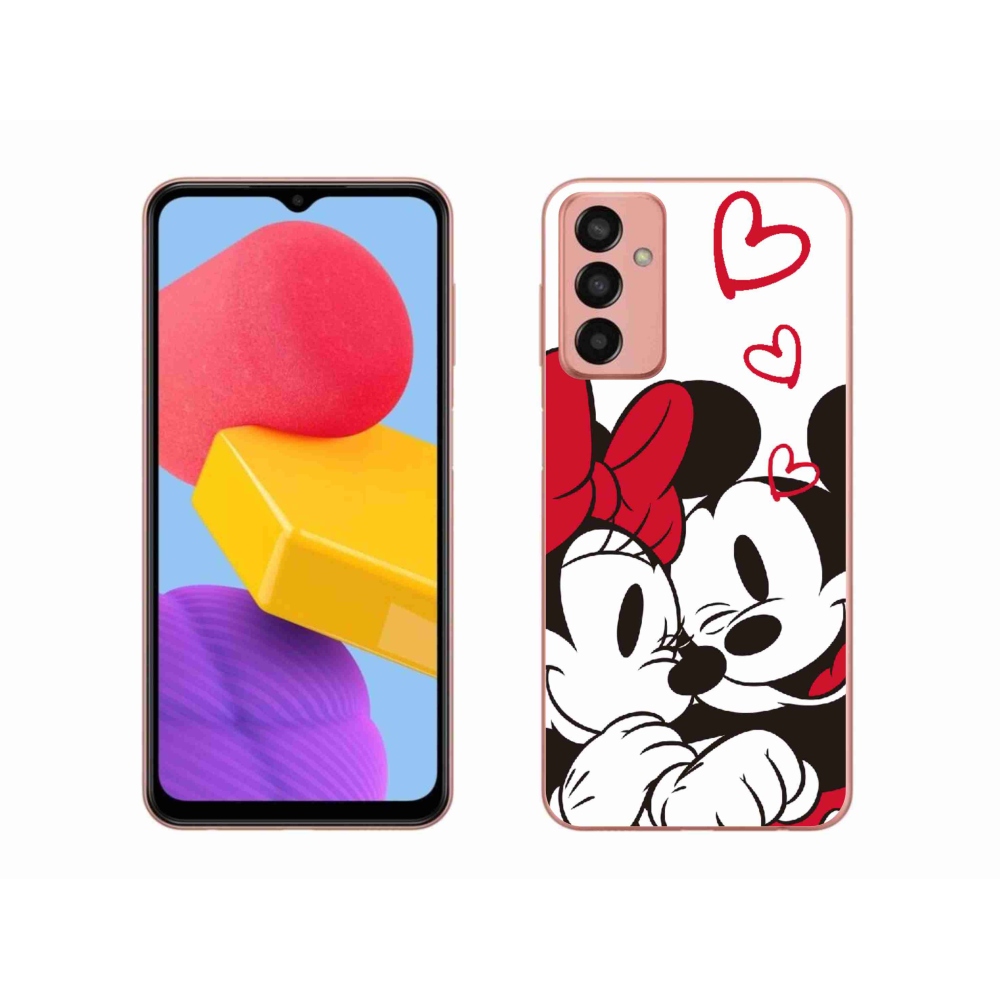 Gélový kryt mmCase na Samsung Galaxy M13 - mínnie a mickey