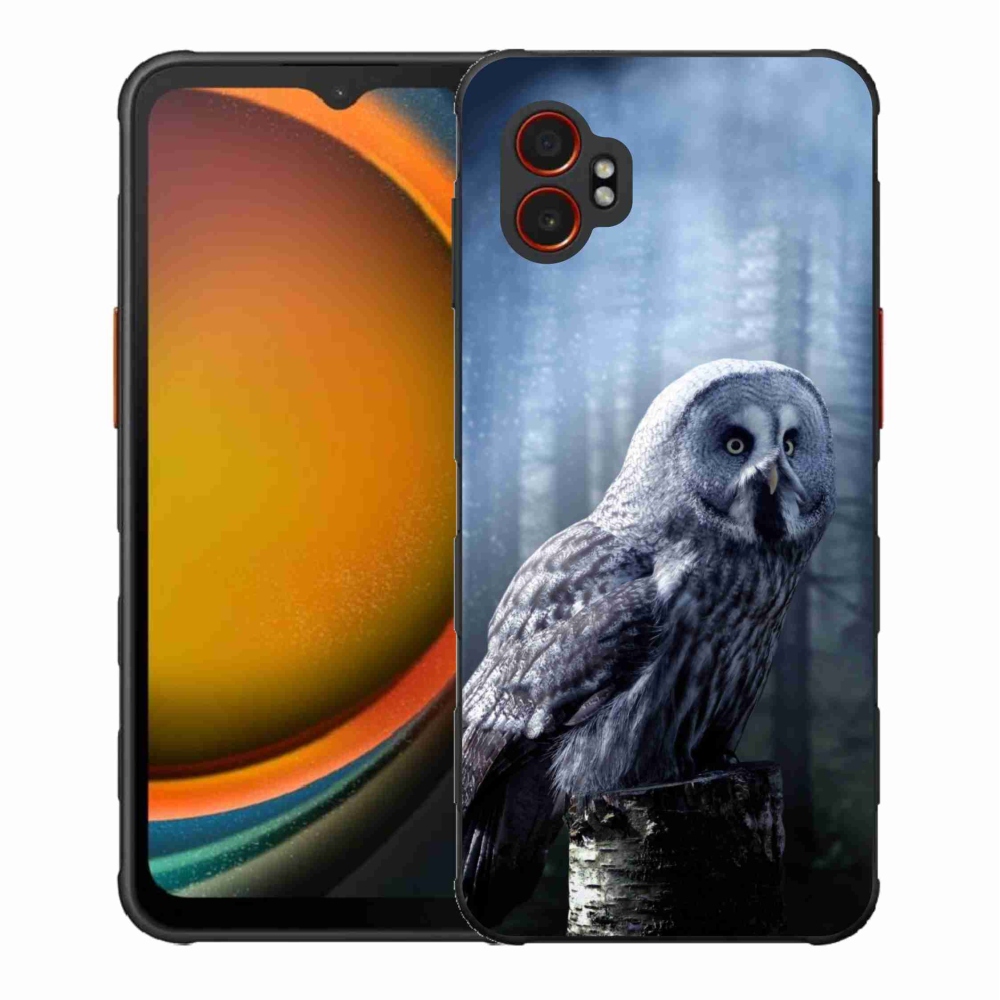 Gélový kryt mmCase na Samsung Galaxy Xcover 7 Pro - sova
